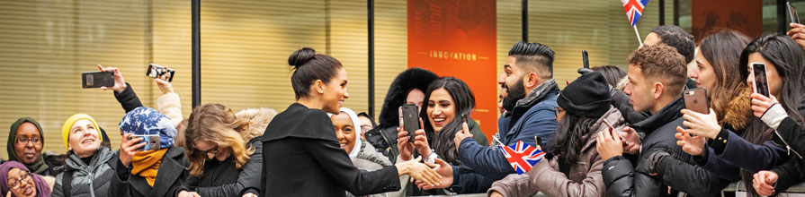 Meghan Markle with City students thumbnail 