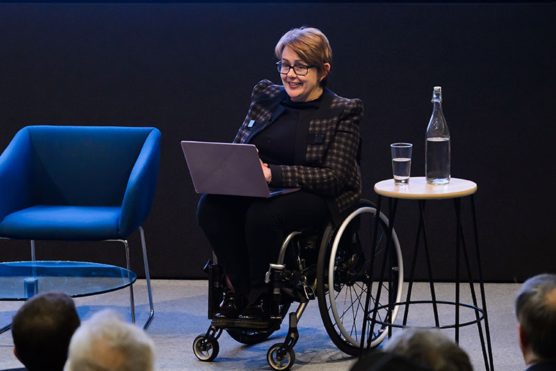 Baroness Tanni Grey-Thompson delivers CCE Charity Talk