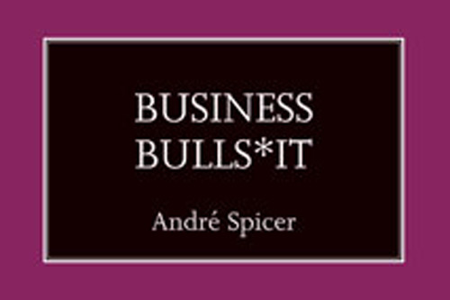 Book cover of Andre's Spicer's new book