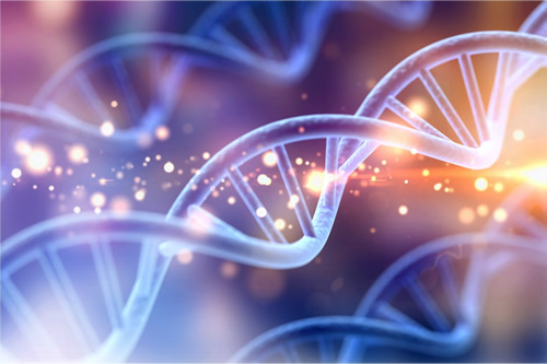 DNA helix graphic