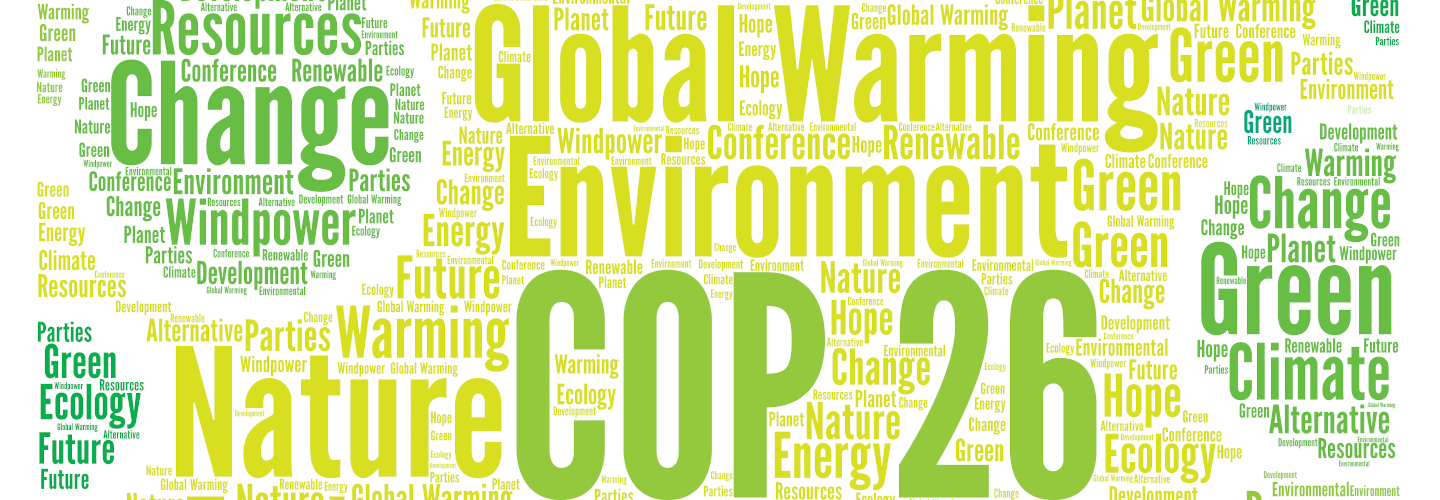 A compilation of environmentalist words