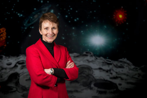 Helen Sharman at the National Waterfront Museum Swansea