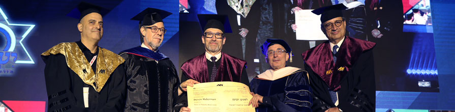 Steven Haberman receives honorary doctorate