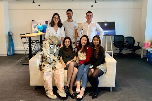 Cass MSc Management students work with clients from Zero2Infinity during their 2019 International start-up elective.