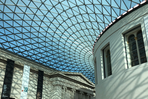 Ceiling at the British Museum