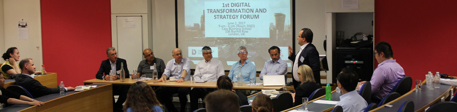 Participants at the digital transformation and strategy forum