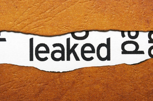 'leaked'