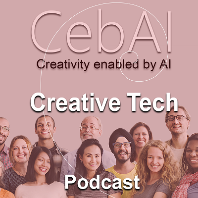 Centre for Creativity enabled by AI podcast logo